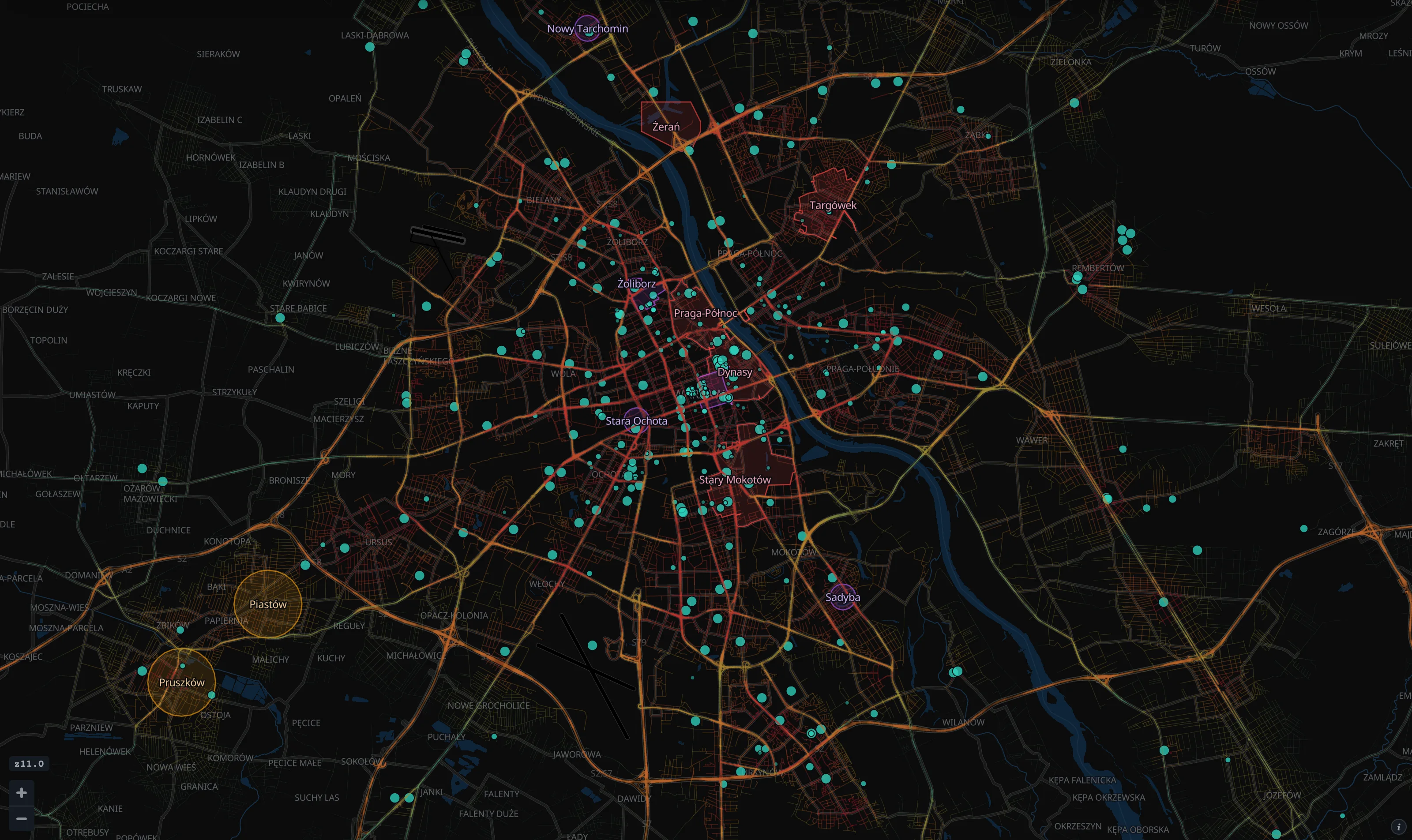 Warsaw in Takt: demand on both banks of the Vistula